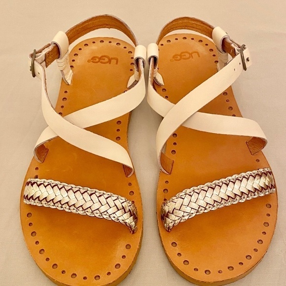 UGG JORDYNE Sandal Ankle Strappy Excellent Cond. - Picture 7 of 8